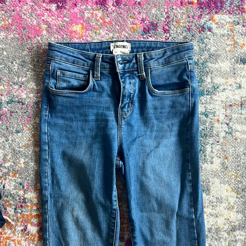 L’AGENCE MARGOT HIGH RISE SKINNY JEANS